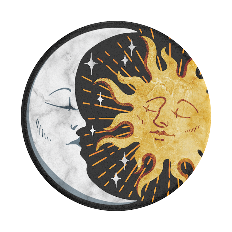 Sun and Moon &mdash; Adhesive PopGrip image number 1