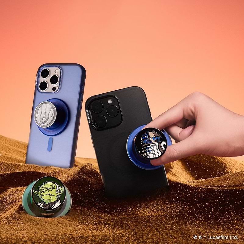 Enamel R2D2 — MagSafe PopGrip image number 4