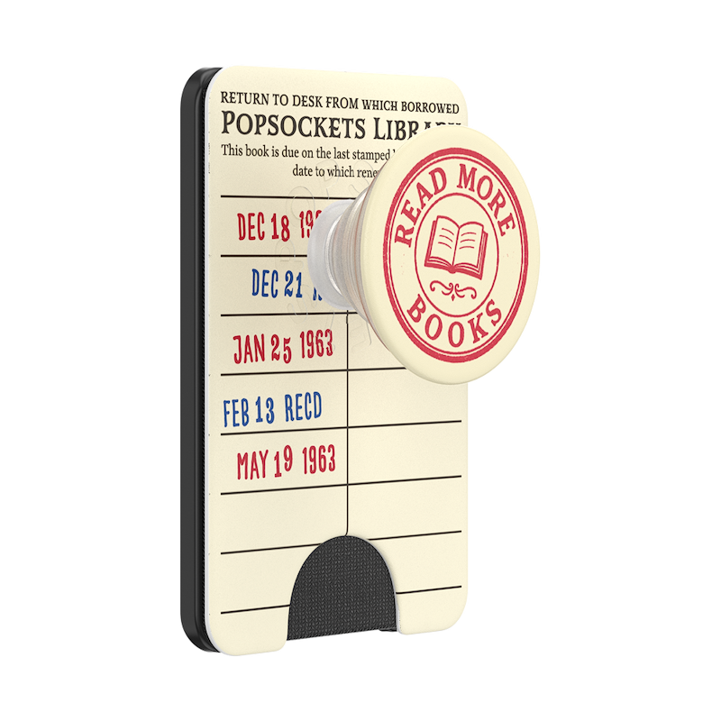 PopSockets Library Card &mdash; MagSafe PopWallet+ image number 0