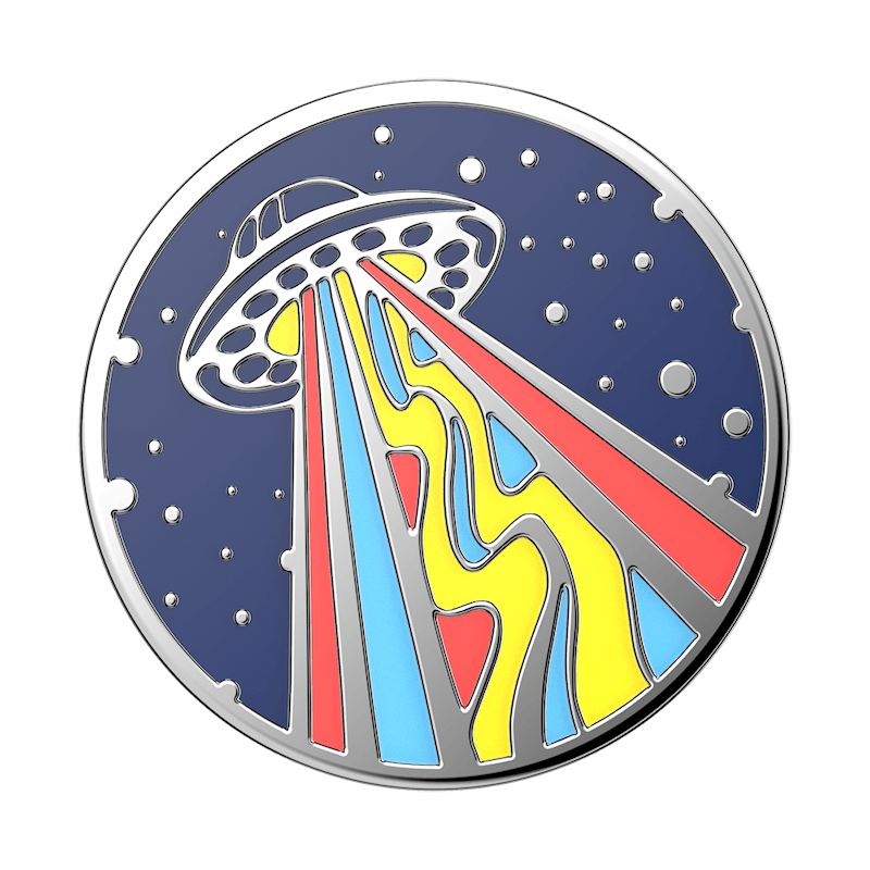 Enamel Outta This World Navy — Adhesive PopGrip image number 1