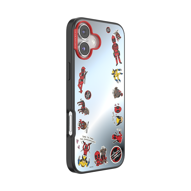 Mirror We Are Deadpool &mdash; iPhone 16 Plus MagSafe Case image number 1