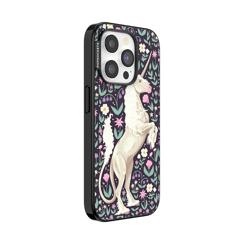 Unicorn in Bloom &mdash; iPhone 15 Pro MagSafe Case image number 1