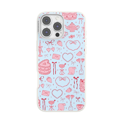 Valentine Doodle &mdash; iPhone 16 Pro Max MagSafe Case