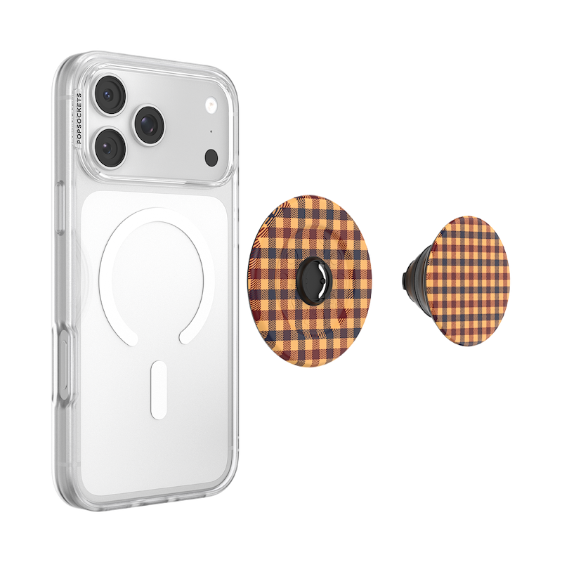 Tweed Gingham &mdash; MagSafe PopGrip image number 3
