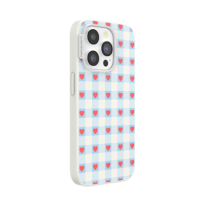 Secondary image for hover Berry Sweet Gingham &mdash; iPhone 15 Pro MagSafe Case