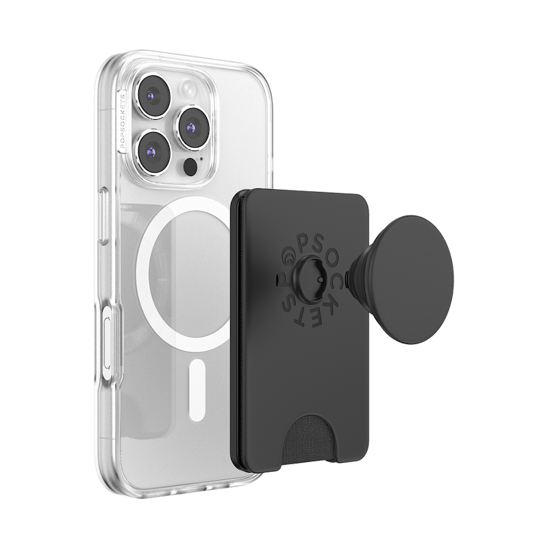 Black &mdash; MagSafe Kick-Out PopWallet+ & Stand image number 9