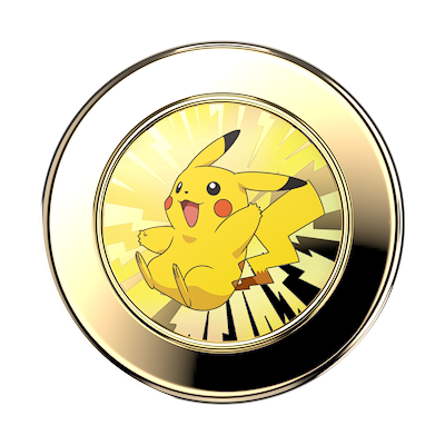 Secondary image for hover Enamel Luxe Pikachu Spark &mdash; MagSafe PopGrip