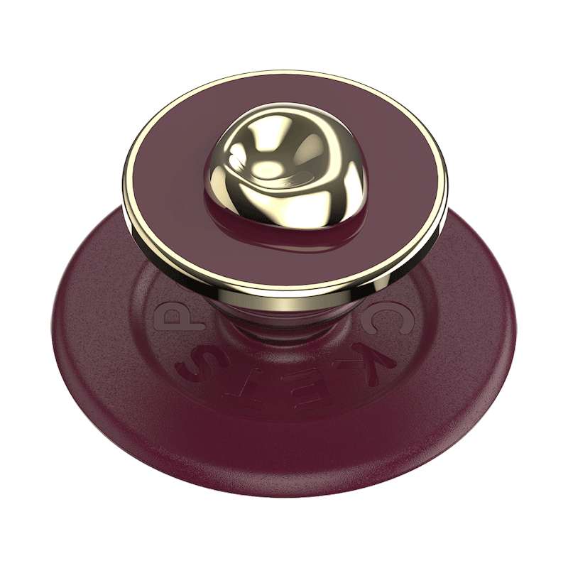 Enamel Pebble Spinner Berry &mdash; MagSafe PopGrip image number 1