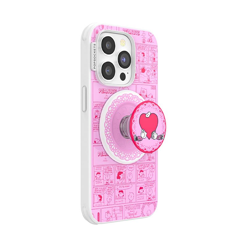 Peanuts Valentines Comic Strip &mdash; iPhone 14 Pro MagSafe Case image number 1
