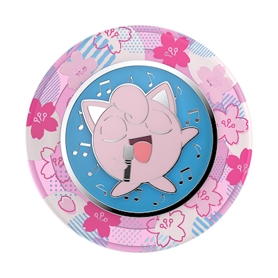 Secondary image for hover Enamel Spinner Jigglypuff's Disarming Voice — MagSafe PopGrip