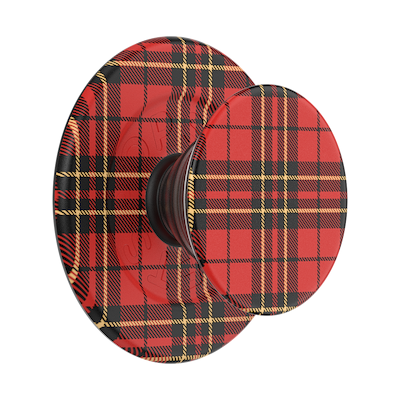 Classic Tartan Red &mdash; MagSafe PopGrip