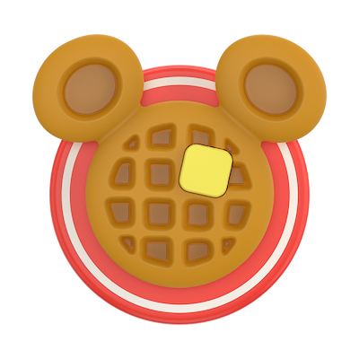 Secondary image for hover PopOut Mickey Waffle — MagSafe PopGrip