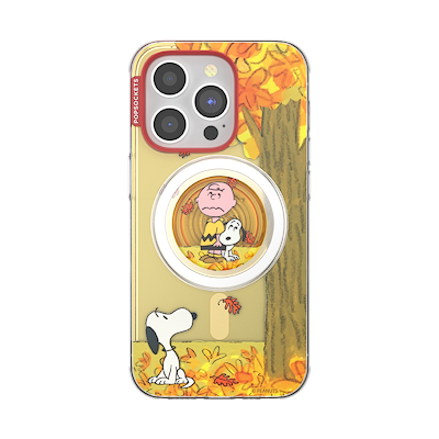 Snoopy in Fall — iPhone 14 Pro MagSafe Case