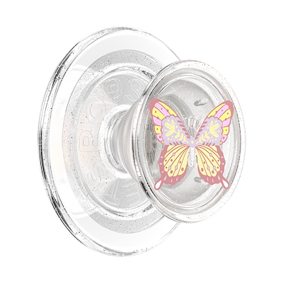 Glitter Sunset Mariposa &mdash; MagSafe PopGrip
