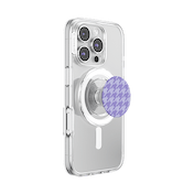 Lilac Houndstooth &mdash; MagSafe PopGrip image number 8