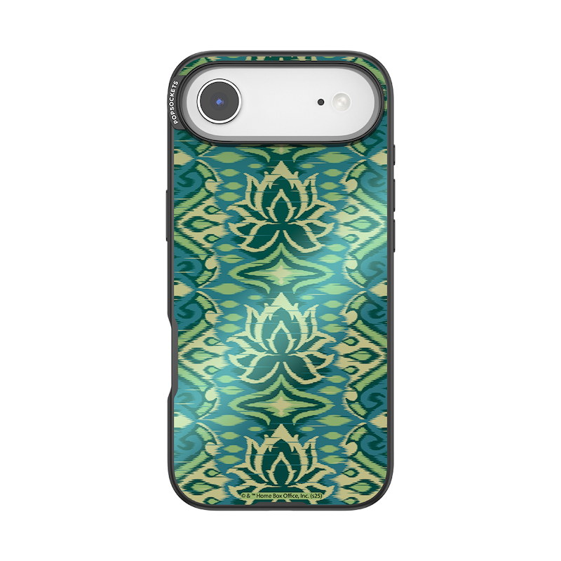 Mirror White Lotus Textile &mdash; iPhone Air MagSafe Case image number 0