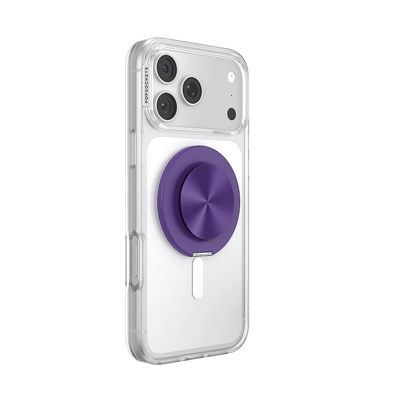 Aluminum Purple &mdash; MagSafe Kick-Out Grip & Stand image number 1