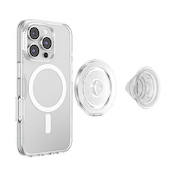 Clear Glitter &mdash; MagSafe Kick-Out Grip & Stand image number 9