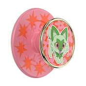 Enamel Sprigatito Stretch &mdash; MagSafe PopGrip image number 1