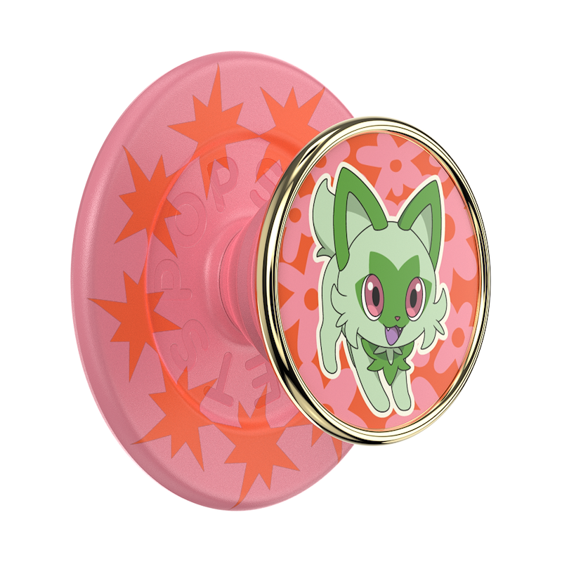 Enamel Sprigatito Stretch — MagSafe PopGrip image number 0