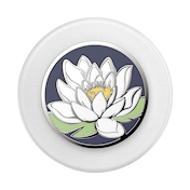 Enamel Water Lily Midnight &mdash; MagSafe PopGrip image number 2