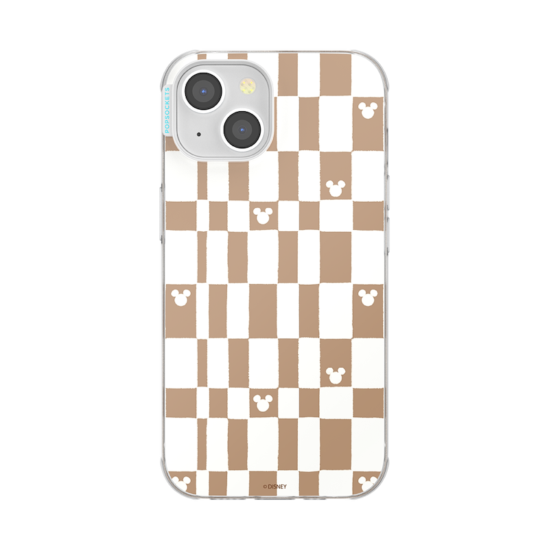 Mickey Latte Check&nbsp; &mdash; iPhone 14 MagSafe Case image number 0