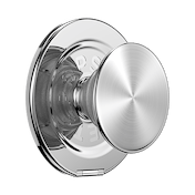 Aluminum Radial Silver &mdash;  MagSafe Kick-Out Grip & Stand image number 1