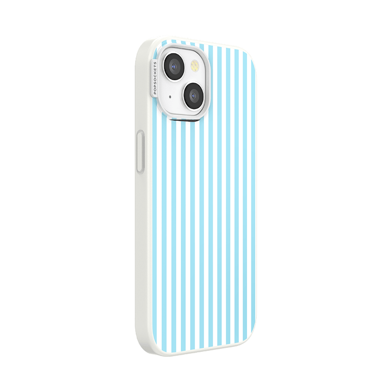Soft Blue Stripe &mdash; iPhone 15 MagSafe Case image number 1
