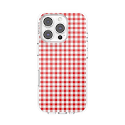 Red Gingham &mdash; iPhone 16 Pro  MagSafe Case image number 1