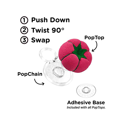 Secondary image for hover Plush Pin Cushion &mdash; PopTop
