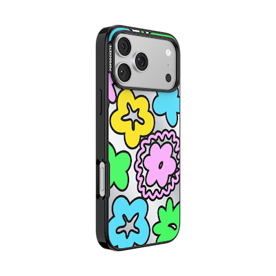 Secondary image for hover Doodle Flowers &mdash; iPhone 17 Pro Max MagSafe Case