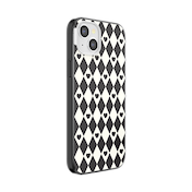 Harlequin Hearts Black&nbsp; &mdash; iPhone 15 Plus MagSafe Case image number 2