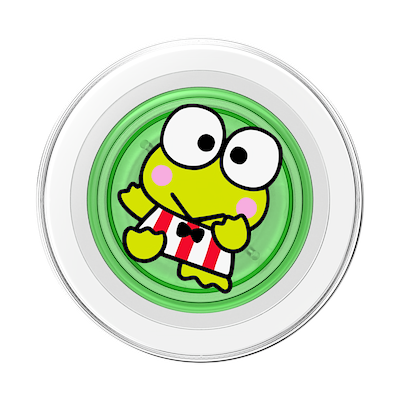 Secondary image for hover Dancing Keroppi &mdash;  MagSafe PopGrip