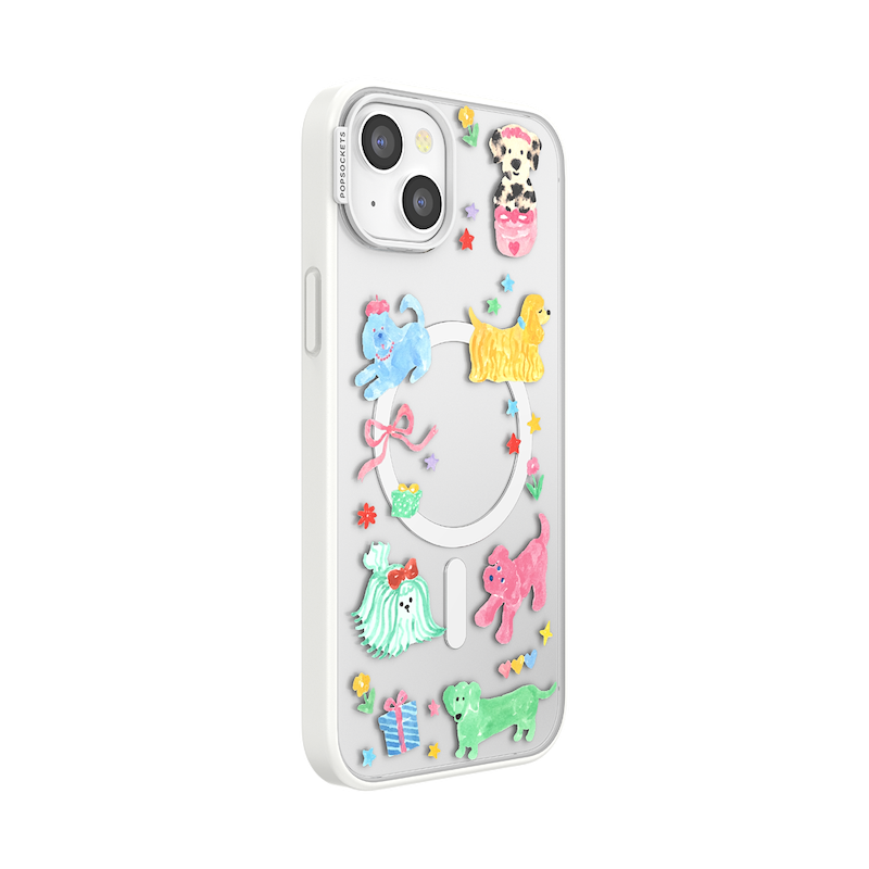 Puppy Cluster &mdash; iPhone 15 Plus MagSafe Case image number 1