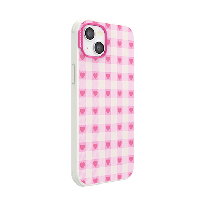 Secondary image for hover Blush Gingham &mdash; iPhone 14 Plus MagSafe Case