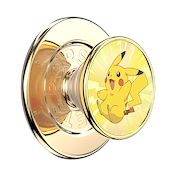 Enamel Luxe Pikachu Spark &mdash; MagSafe PopGrip image number 1
