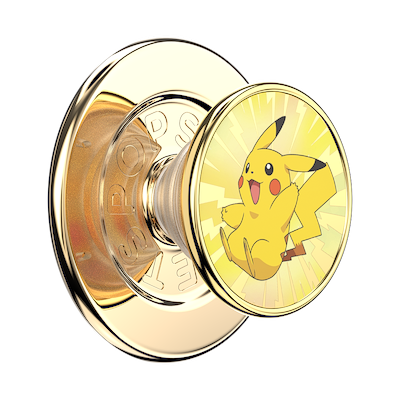 Enamel Luxe Pikachu Spark &mdash; MagSafe PopGrip
