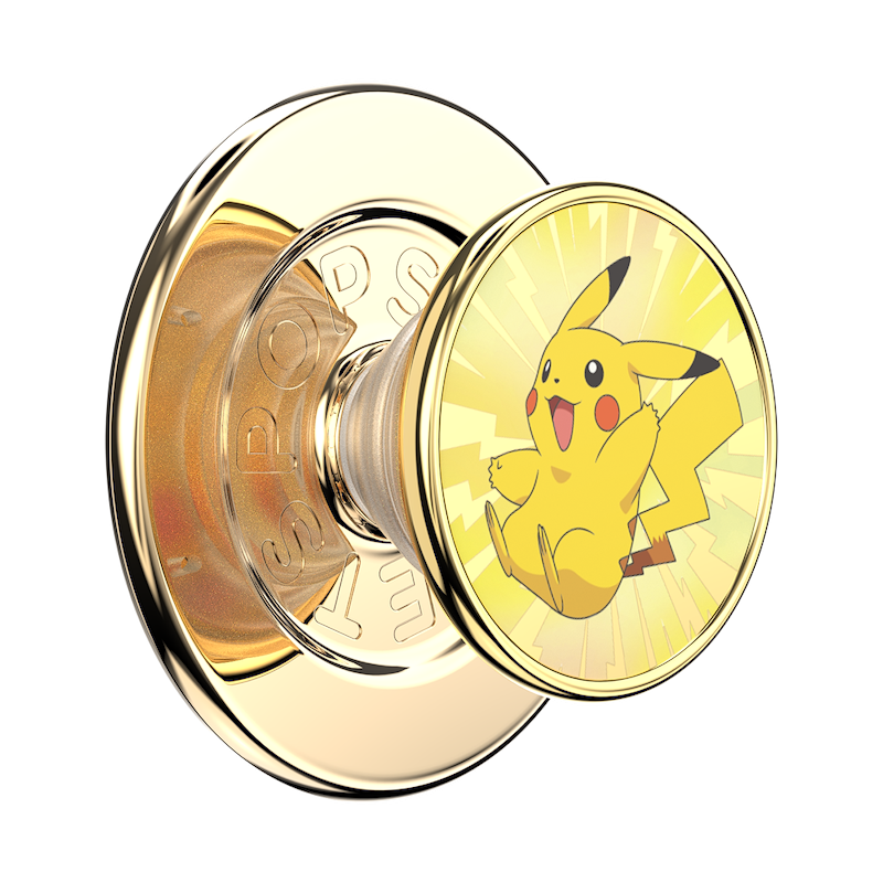 Enamel Luxe Pikachu Spark &mdash; MagSafe PopGrip image number 0