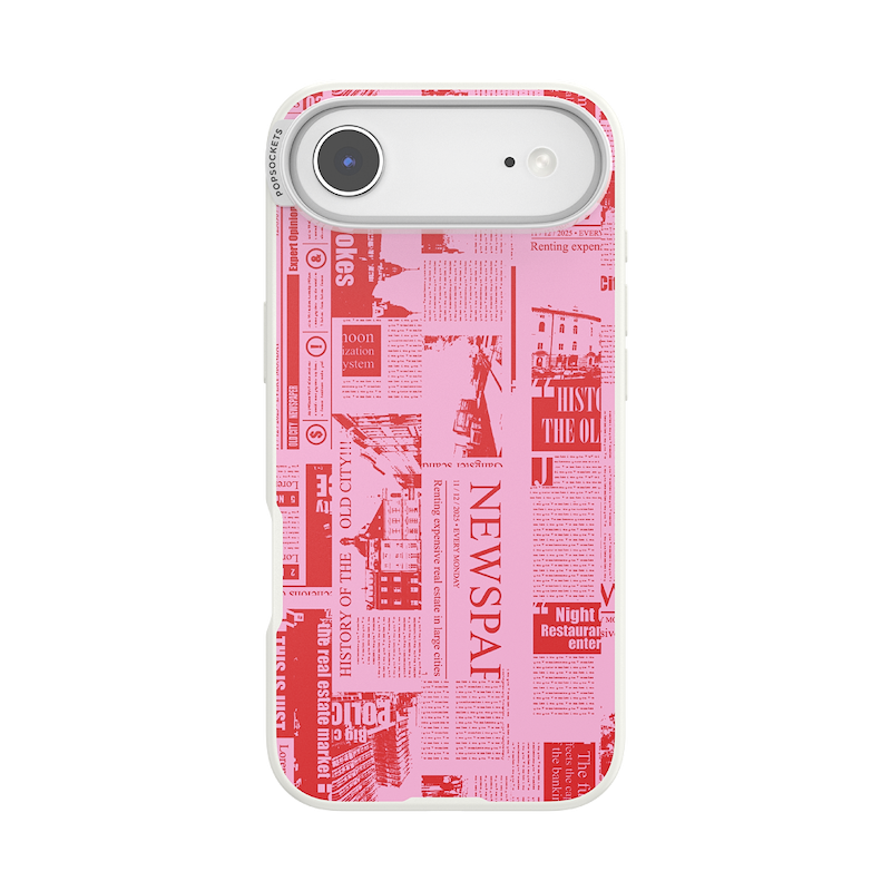 Hot off the Press Pink &mdash; iPhone Air MagSafe Case image number 0