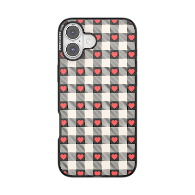Heartbreaker Gingham &mdash; iPhone 16 Plus MagSafe Case