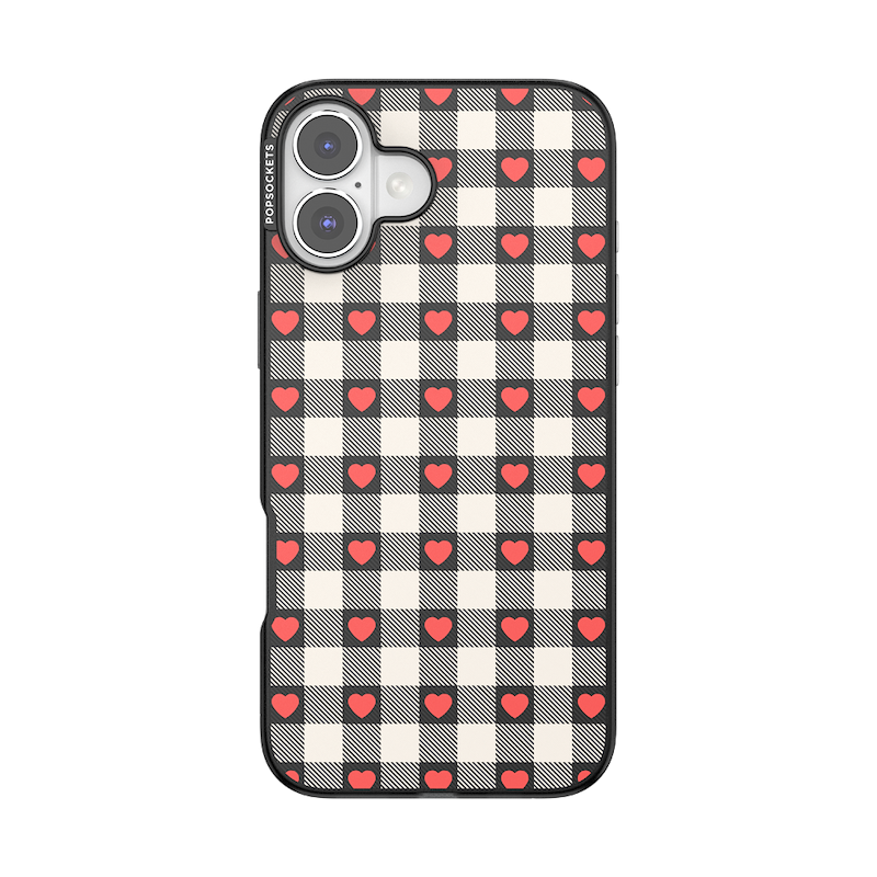 Heartbreaker Gingham &mdash; iPhone 16 Plus MagSafe Case image number 0