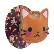 Stitched PU Cowboy Kitty &mdash; MagSafe PopGrip image number 1
