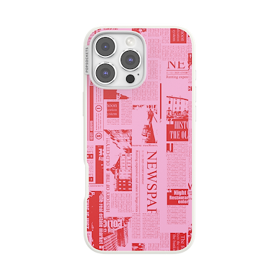 Hot off the Press Pink &mdash; iPhone 16 Pro Max MagSafe Case
