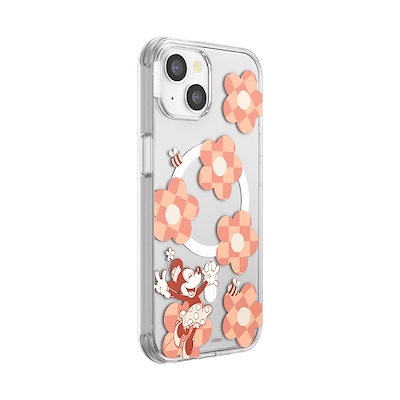 Secondary image for hover Minnie Checkered Flower&nbsp; &mdash; iPhone 14 MagSafe Case