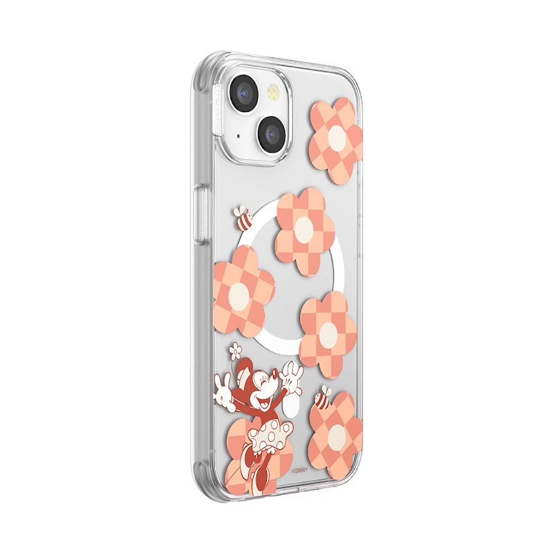 Minnie Checkered Flower&nbsp; &mdash; iPhone 14 MagSafe Case image number 1