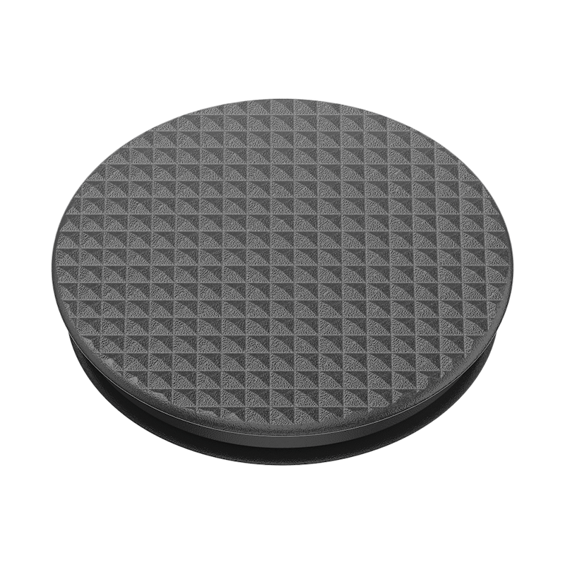 Knurled Texture Black &mdash; Adhesive PopGrip image number 2