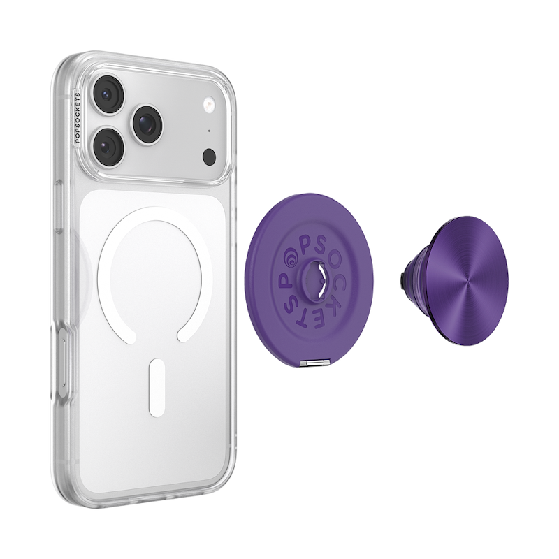 Aluminum Purple &mdash; MagSafe Kick-Out Grip & Stand image number 10