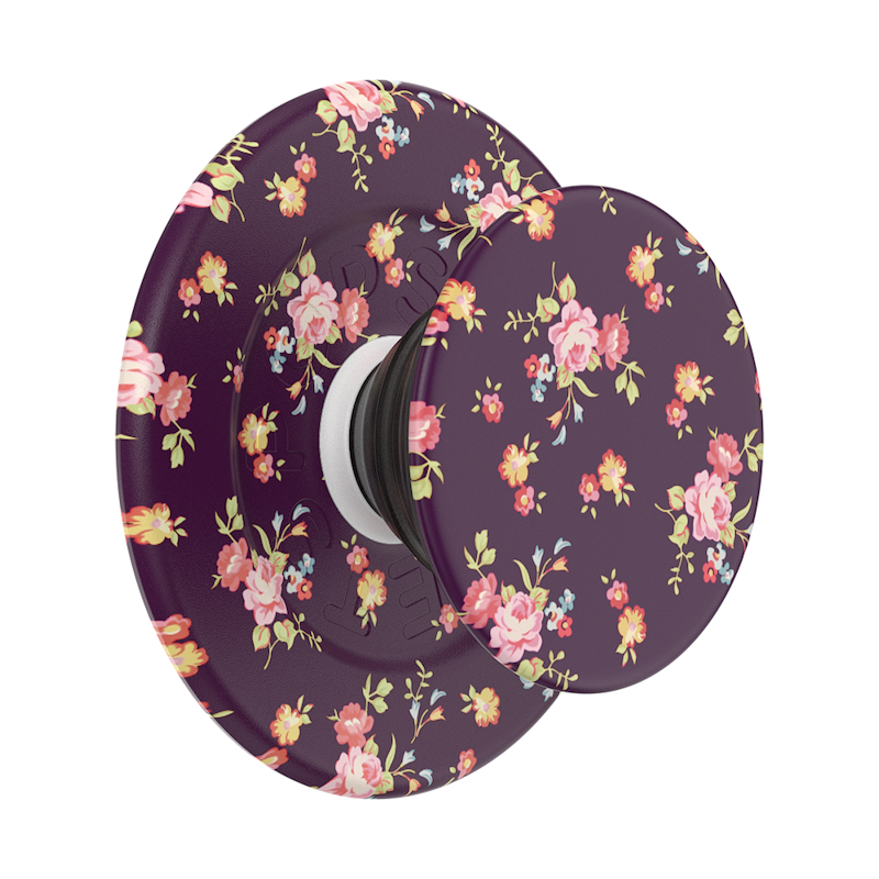 Ditsy Floral Noir &mdash; MagSafe PopGrip image number 0