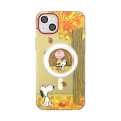 Snoopy in Fall &mdash; iPhone 14 Plus MagSafe Case image number 1