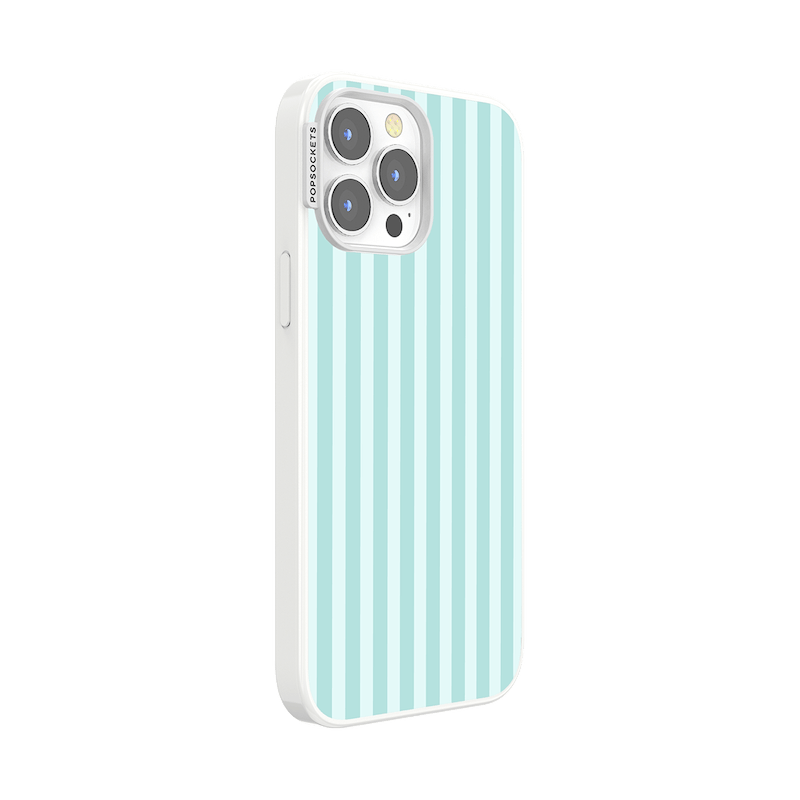 Mint Stripes &mdash; iPhone 13 Pro Max MagSafe Case image number 1
